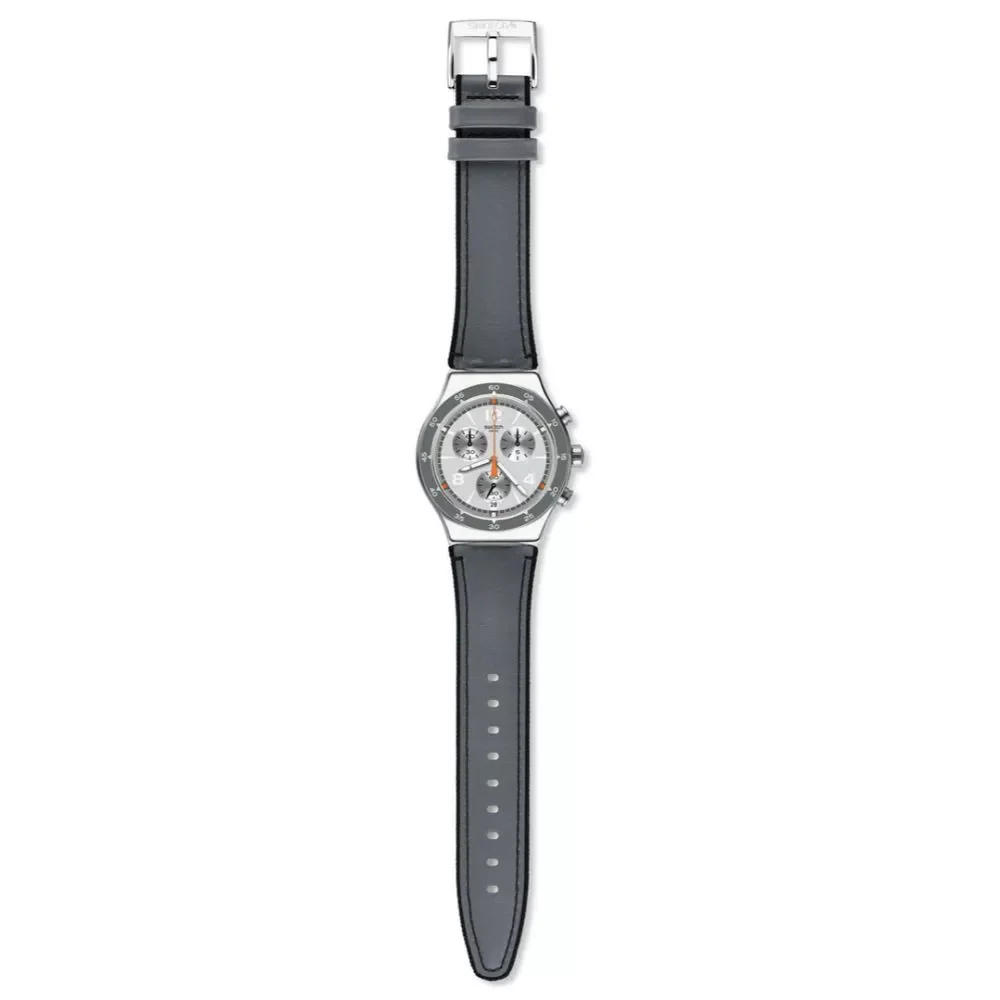 YVS446 Reloj Swatch Irony de caballero banda de piel - Image 2