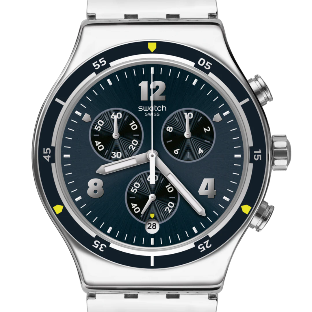 YVS457G Swatch Meshme de hombre correa de metal - Image 4