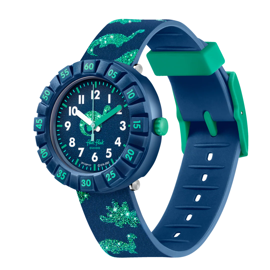 ZFCSP117 Swatch Flik Flak infantil Dinosaurios análogo - Image 5