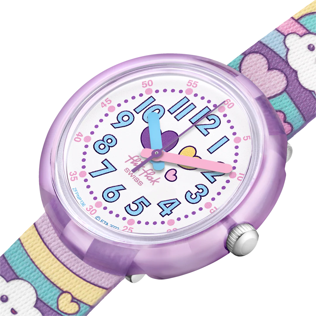 ZFPNP136 Swatch Flik Flak de niña correa de caucho - Image 3