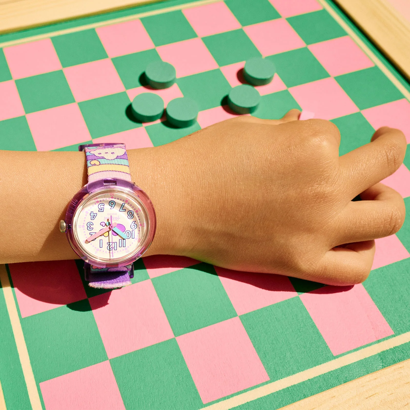 ZFPNP136 Swatch Flik Flak de niña correa de caucho - Image 6